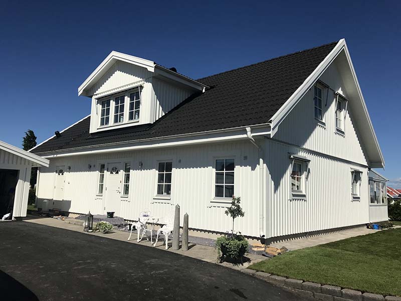 Byta Panel & Måla Träfasad