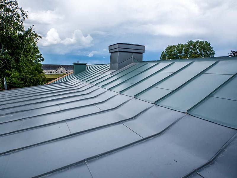 Lägga Bandtäckt plåt & Dubbelfalsat Plåttak