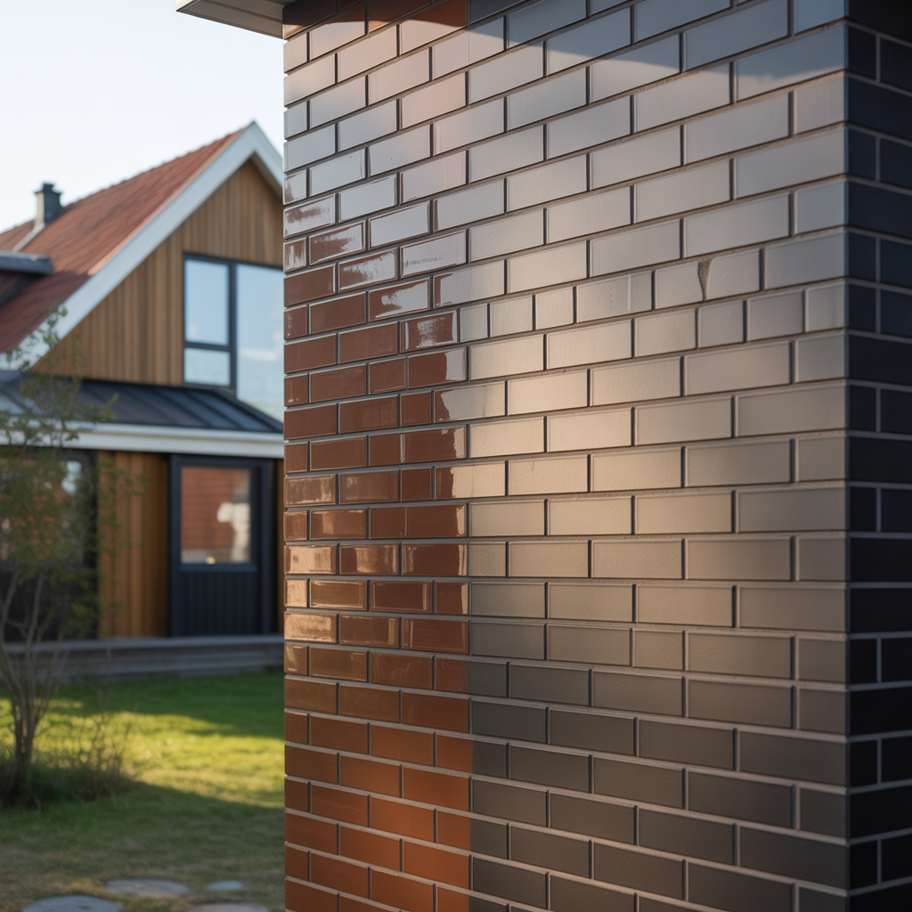 4.Skillnaden mellan glaserat och oglaserat tegel