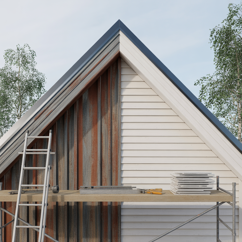 byta vindskivor och fotplatar steg for steg och kostnad