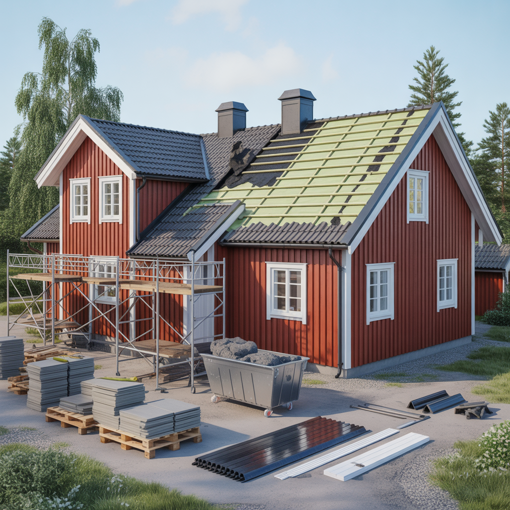 takomlaggning vad ingar i offerten och dolda kostnader